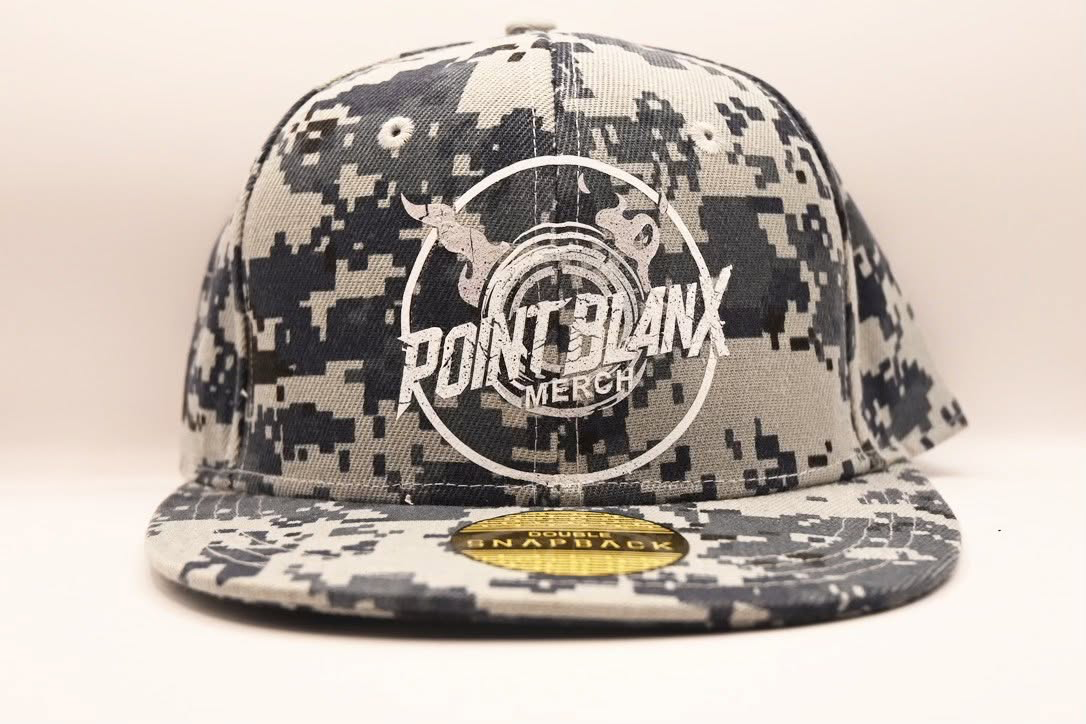 Custom printed Point Blanx Merch cap