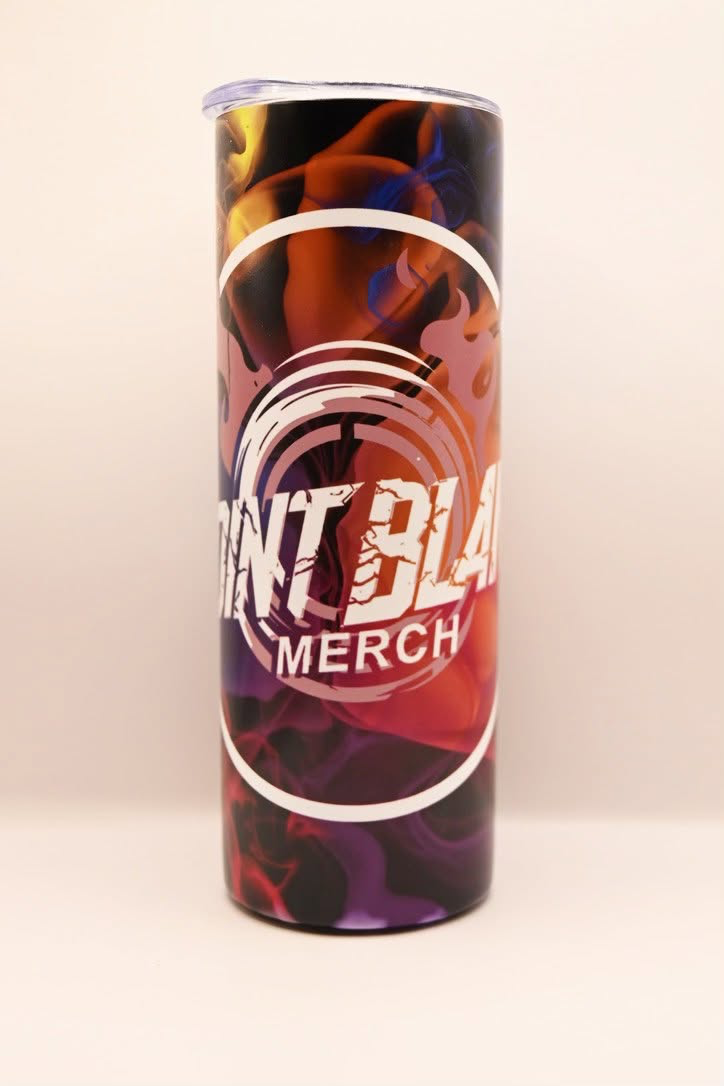 Custom printed Point Blanx Merch insulated tumbler